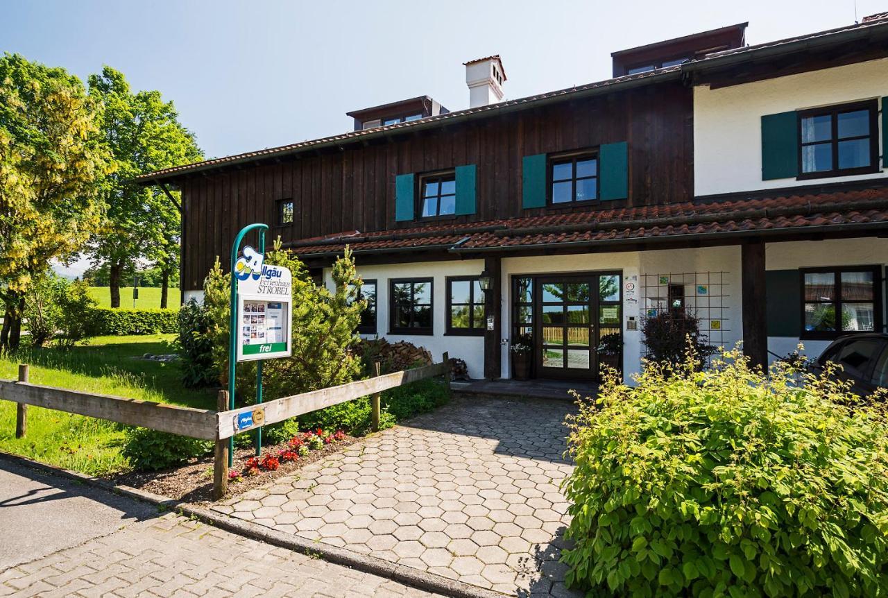Allgaeu Ferienhaus Strobel Roßhaupten Exterior foto